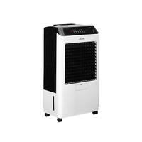 Enfriador evaporativo, ventilador de enfriamiento portátil con enfriador de aire con control remoto para oficina en el hogar 