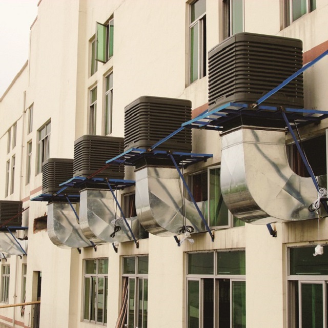 Sistemas de refrigeración por evaporación, enfriador de aire exterior, enfriador de aire por evaporación 